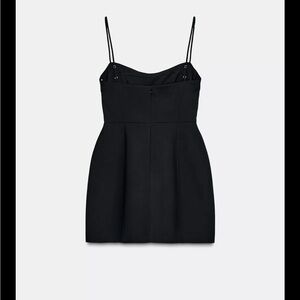 Elegant Black Spaghetti Strap Dress